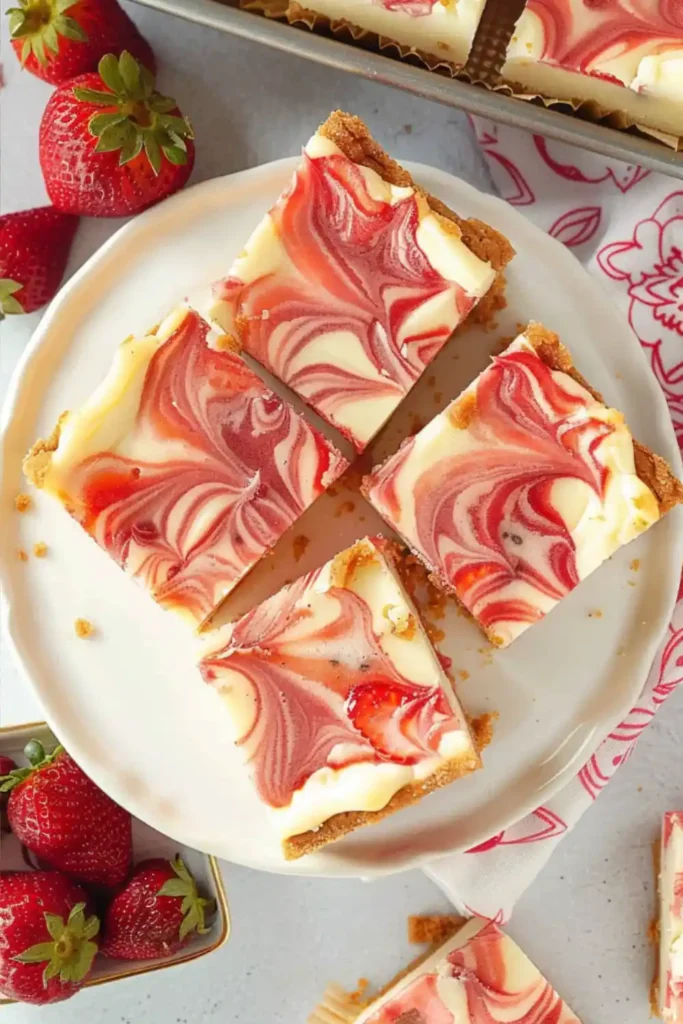 Strawberry Cheesecake Bars