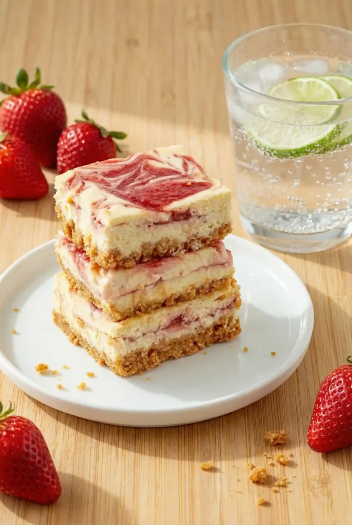 Strawberry Cheesecake Bars
