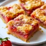 Strawberry Rhubarb Bars