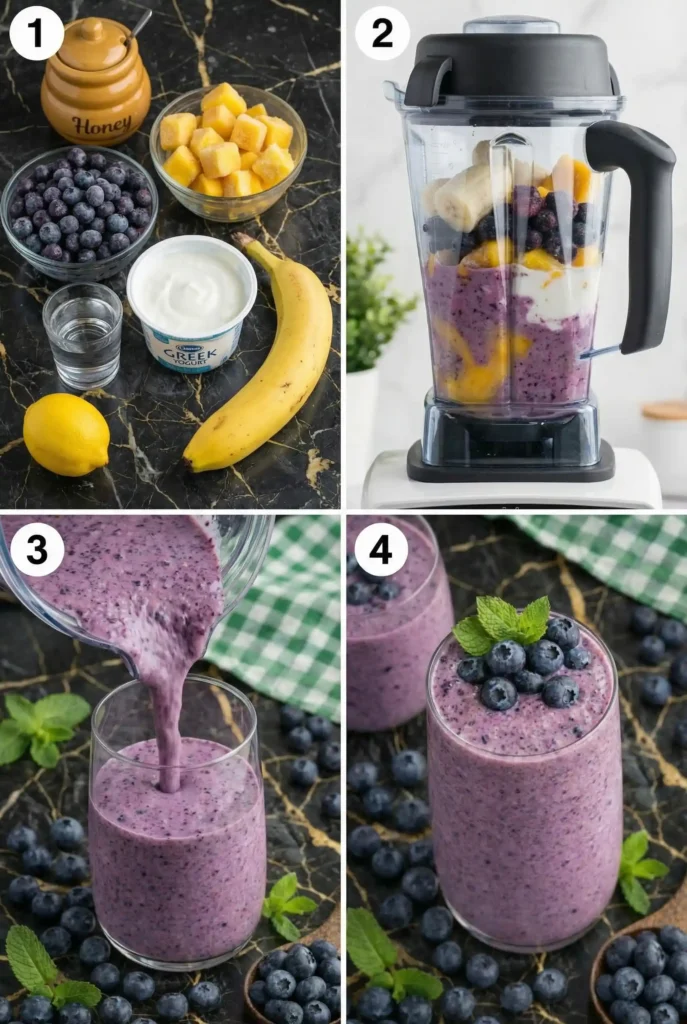 Blueberry Mango Smoothie