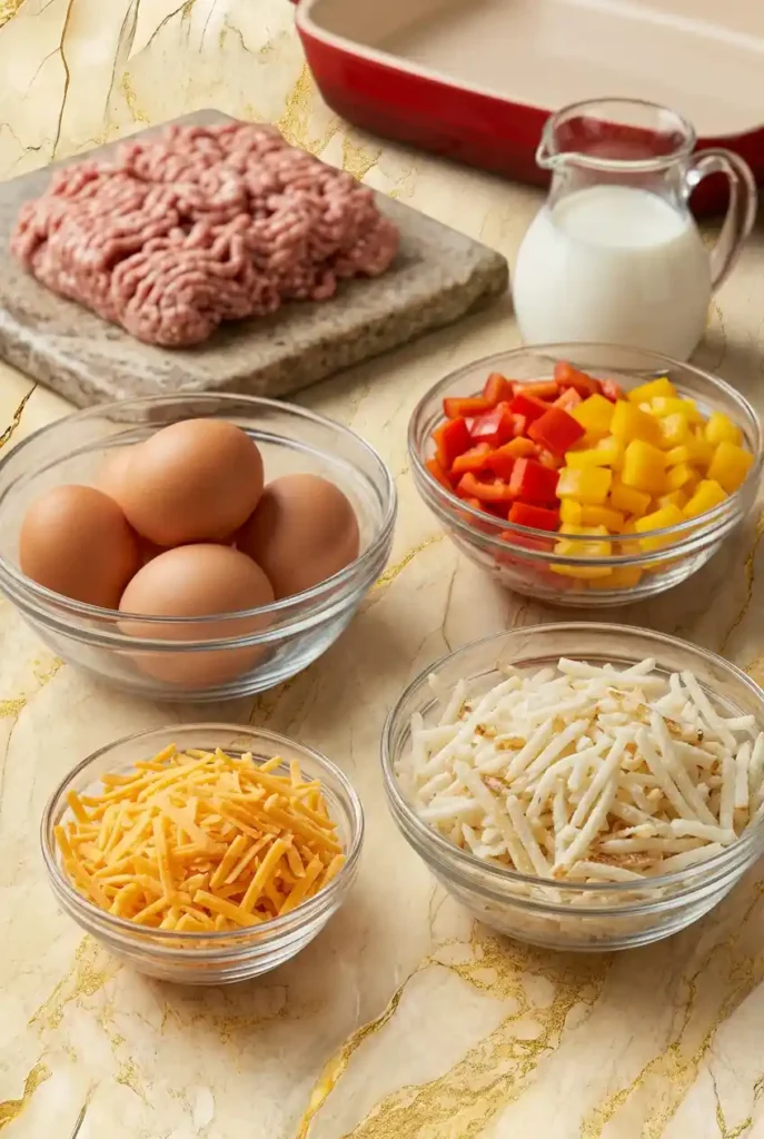 Hashbrown Casserole with Sausage