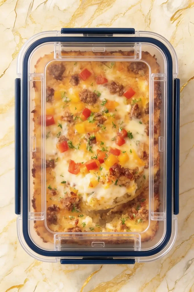 Hashbrown Casserole with Sausage