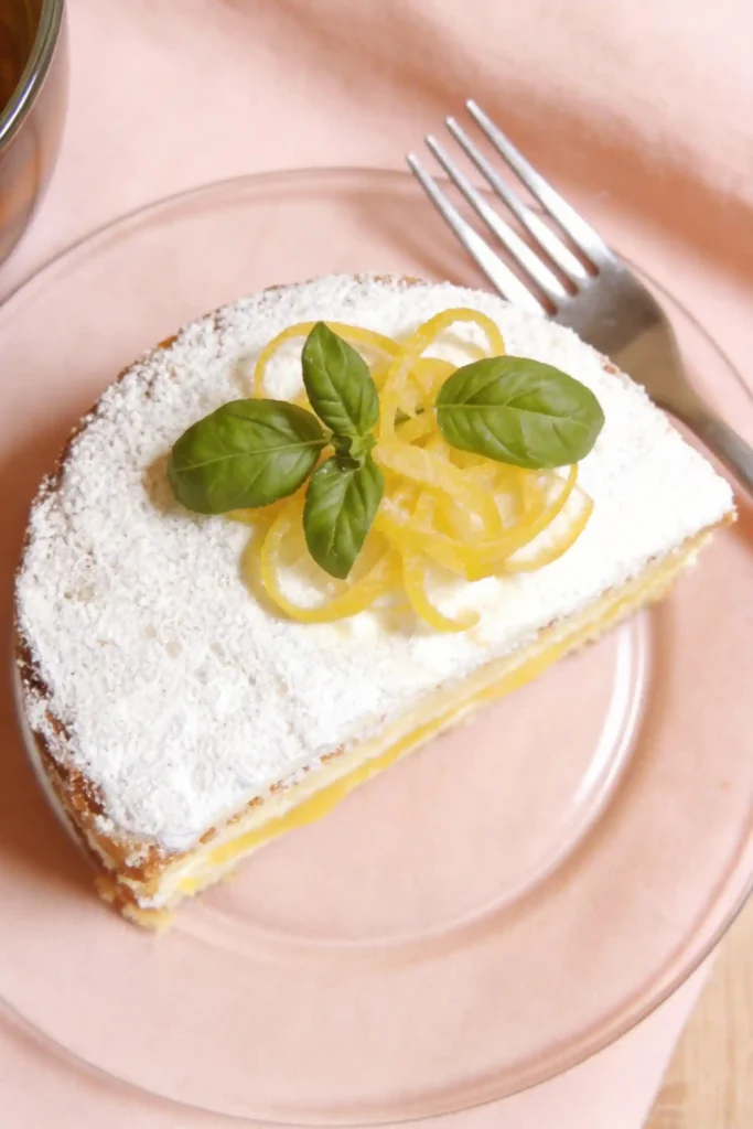 Italian Lemon Cream Cake