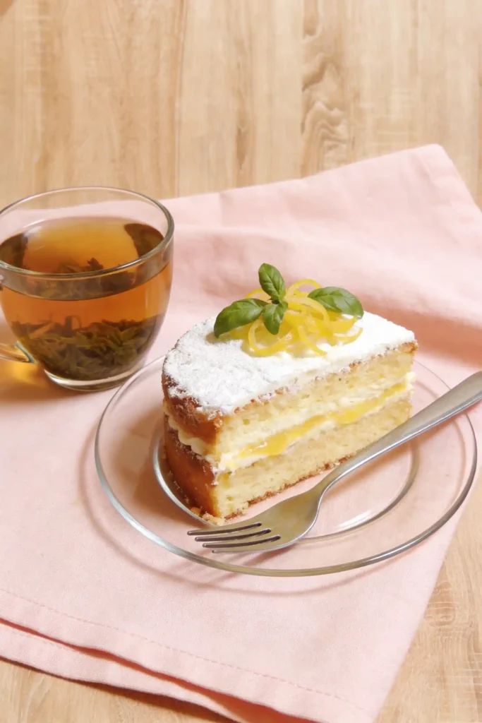 Italian Lemon Cream Cake