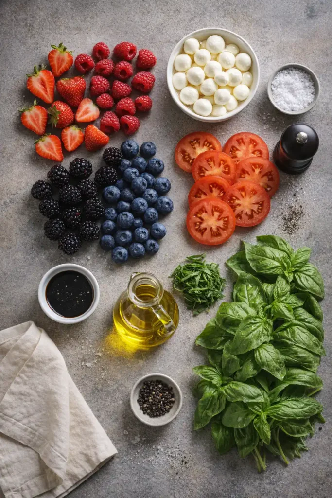 Berry Caprese Salad