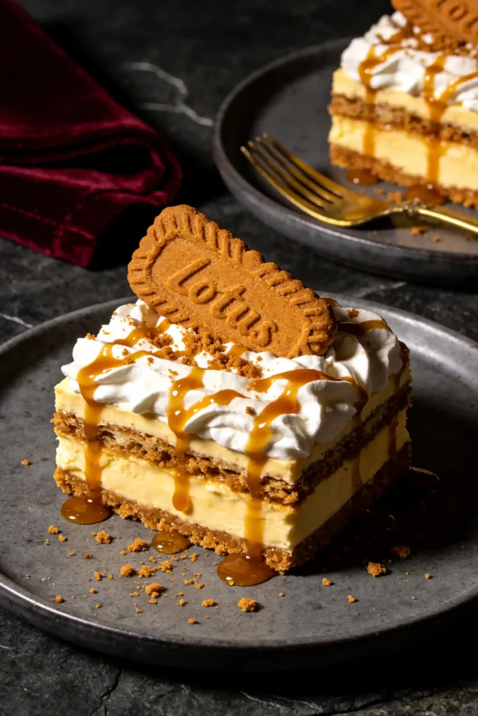 Biscoff Lasagna