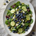 Blueberry Pistachio Spring Salad