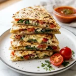 Mediterranean Quesadillas