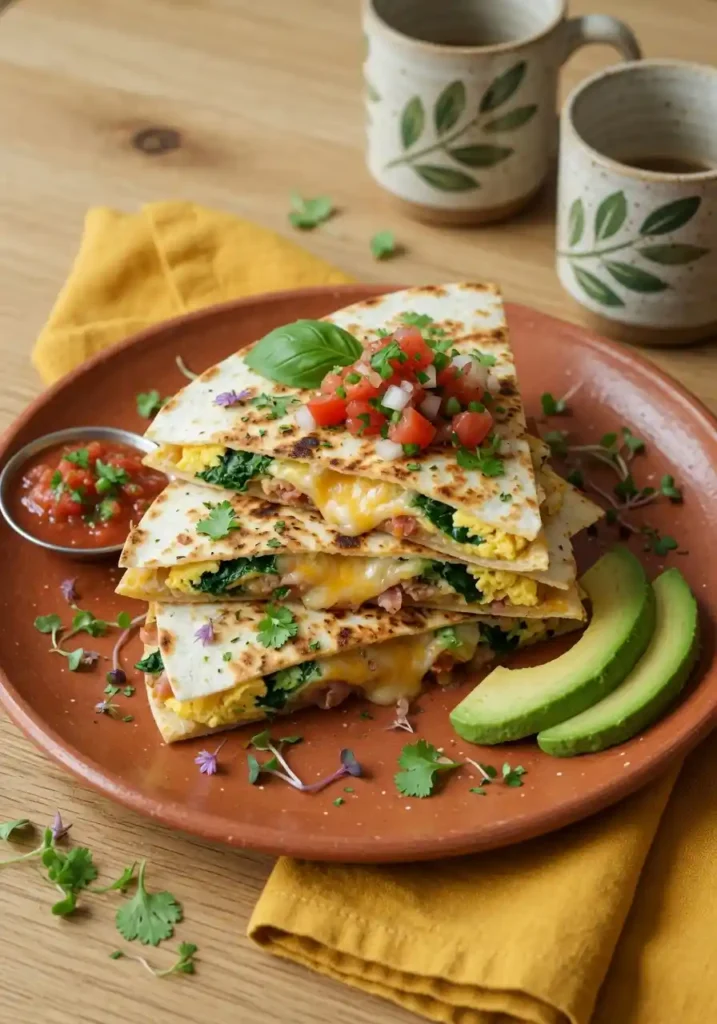 Mexican Breakfast Quesadilla