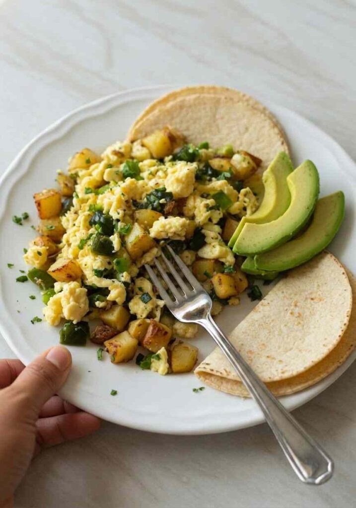 Papas Con Huevos