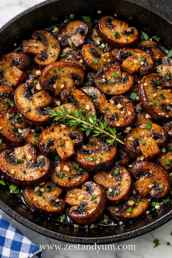 Sauteed Mushrooms with Garlic