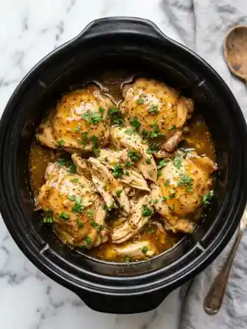 Slow Cooker Honey Mustard Chicken