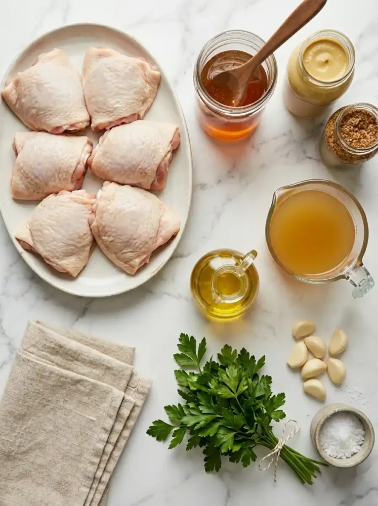 Slow Cooker Honey Mustard Chicken