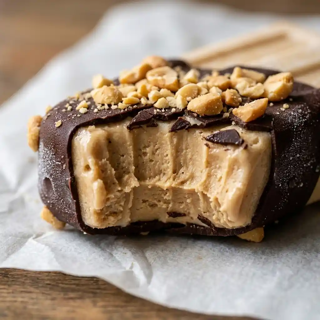 Keto Chocolate Peanut Butter Popsicles