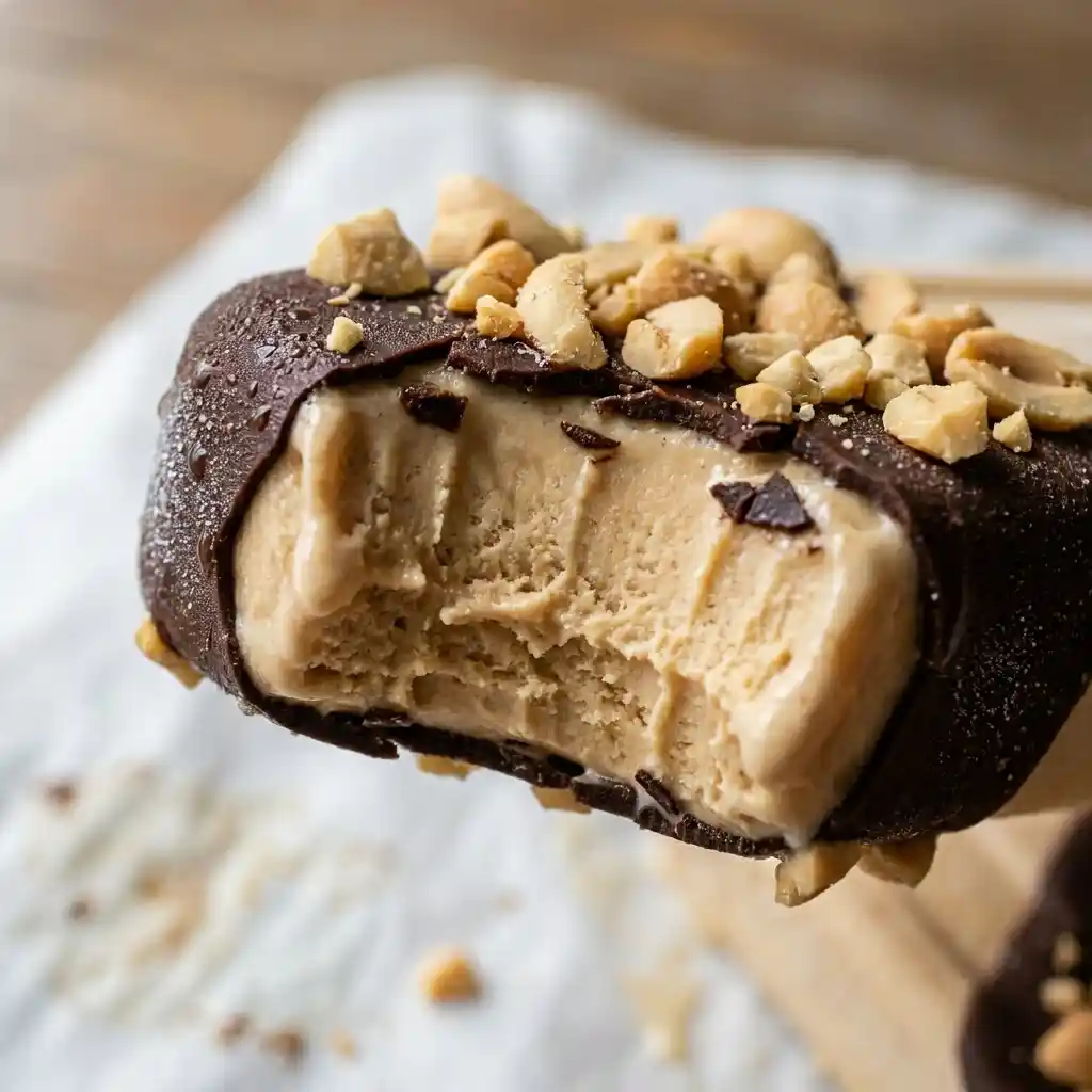 Keto Chocolate Peanut Butter Popsicles