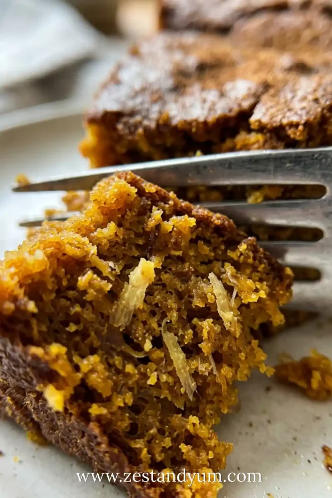 Sweet Potato Ginger Cake