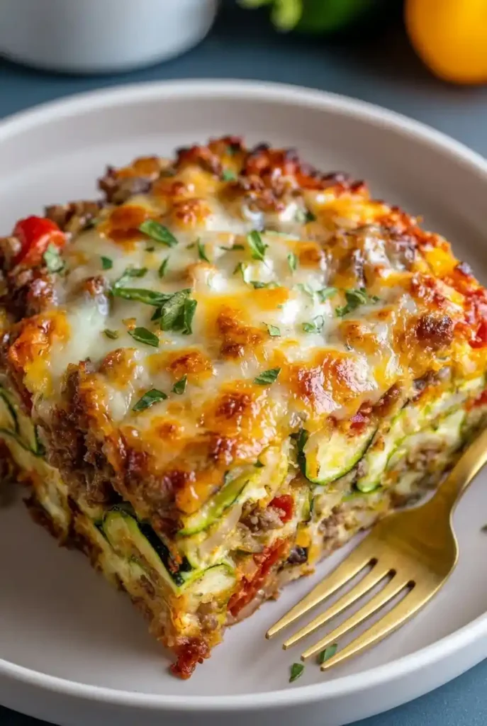 Zucchini Pizza Casserole